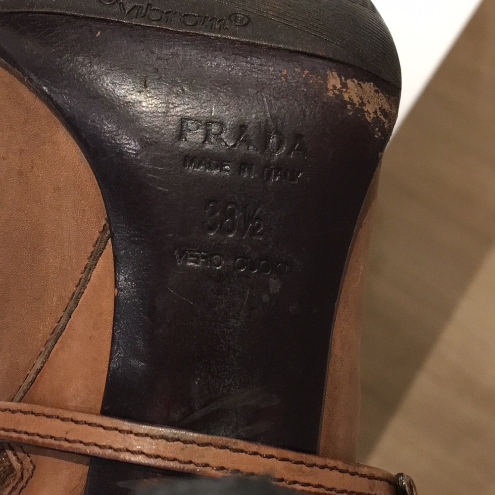 Prada leather shoes - Picture 7 of 7